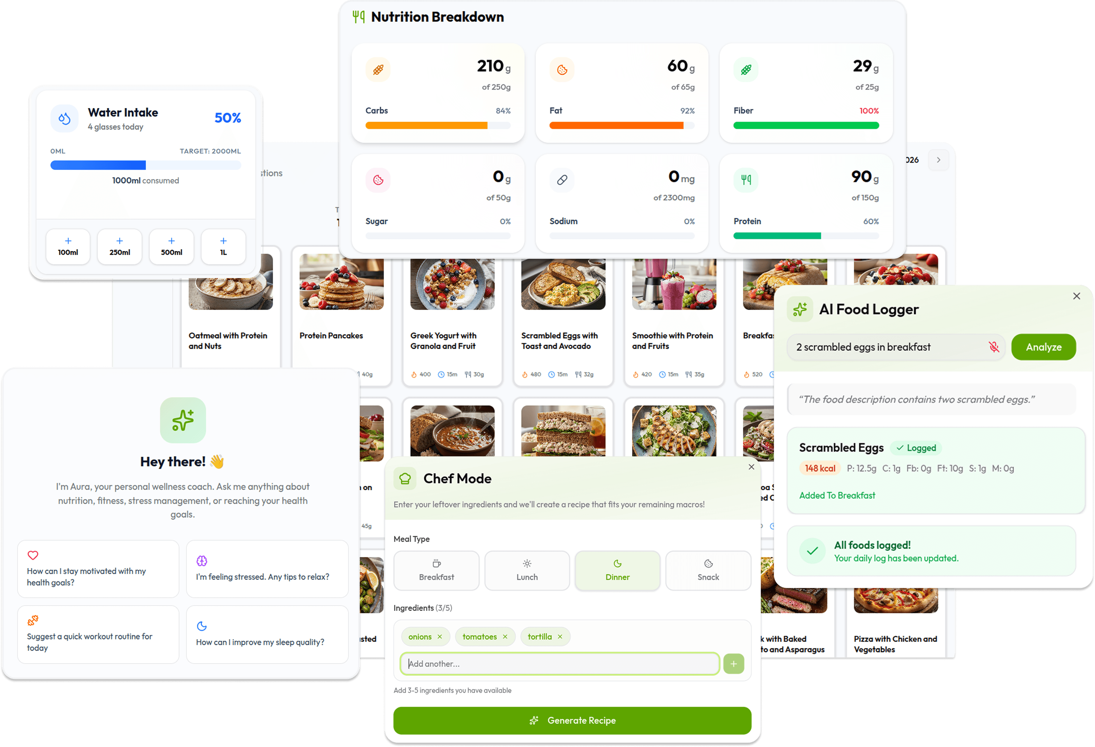FitZen Dashboard Interface